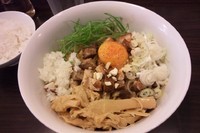 「＜限定＞マサラまぜそば」@TSURUMEN 大阪城北詰店の写真