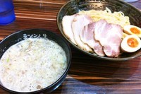 「鶏煮込みつけ麵＋チャーシュー＋味玉」@ラーメン人生 JET 福島本店の写真