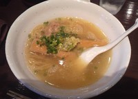 「鶏しおそば」@もつ鍋居酒屋 竹井幸彦 八丁堀茅場町店の写真