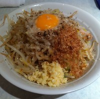 「まぜそば、塩（￥700）」@麺処 MAZERU 代々木店の写真