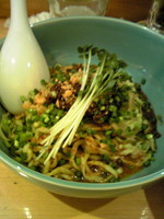 「正宗担々麺（汁なし）￥850」@担々麺本舗 辣椒漢の写真