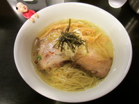 「塩煮干しそば」@鶴麺 鶴見本店の写真