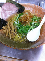 「塩ラーメン 甘エビ出汁」@覆麺 智の写真