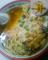 「天津麺（太麺）（800円）」@福建正の写真
