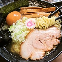 「中華そば（中盛＋味玉）500円+100円+100円=700円」@麺屋 猪貴 -CHOKI-の写真