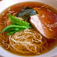 「半チャーハン＋ラーメン　￥７５０」@東京ラーメン たいよう軒の写真