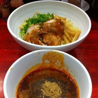 「【夏限定】冷し辛つけ麺（￥500）」@風龍.MAX 新橋店の写真