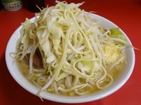 「ラーメン（650円）ニンニク」@ラーメン二郎 ひばりヶ丘駅前店の写真