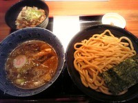 「Bセット(ミニチャーシューご飯とつけめんのセット)」@仁鍛 クロスガーデン川崎店の写真