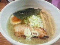 「塩そば…680円」@どろそば屋 ひろしの写真