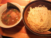 「味玉つけ麺（中盛）」@瞠 池袋店の写真