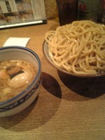 「つけ麺中盛＋味玉」@つけ麺屋 銀四郎の写真