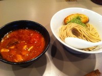 「「海老トマトつけ麺」￥８５０」@つけ麺 五ノ神製作所の写真