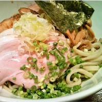 「海老まぜ(塩)+チャーシュー２枚(720円+200円)」@喜元門 つくば東光台店の写真