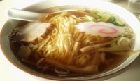 「ラーメン（太麺）（450円）」@福建正の写真