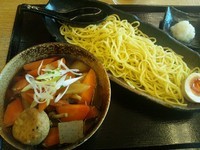「ぱんどらつけ麺（醤油） 750円」@麺屋ぱんどらの写真