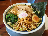 「ラーメン」@らーめん 侍元の写真