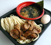 「豆天狗　魚系醤油つけ麺 750円（前売券価格）」@大つけ麺博2011の写真