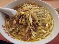 「香港辣葱麺」@中華料理  清香楼 本館の写真