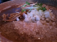 「濃厚にぼし中華そば（太麺、背脂1） 750円」@にぼ兄弟の写真