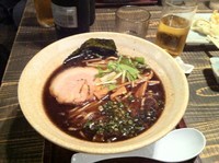 「醤油豚骨ラーメン」@らーめん 矢吹の写真