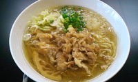 「塩らぁ麺 大盛（750円）」@牛骨らぁ麺 マタドール 本店の写真