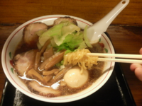 「玉ちゃん麺・まろやか醤油」@麺玉の写真