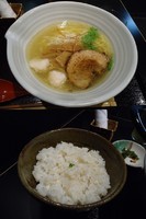 「『銀笹塩らーめん+鯛飯(￥800+300)』」@麺処 銀笹の写真
