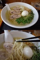 「『菊屋らーめん 塩(￥ 850)』」@自家製ラーメン 菊屋食堂の写真