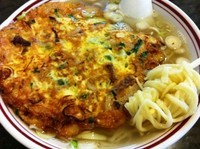 「天津塩ラーメン 800円」@手延べラーメン カーターの写真