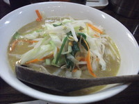 「味噌拉麺＋炙り丼セット」@ふうふう亭の写真