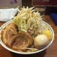 ラーメン（大盛、野菜増し）（720円）