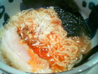 「海老塩ラーメン（￥６８０）」@福たけSEVENの写真