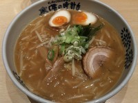 「味噌ラーメン＋味玉（￥700＋￥100）」@味の時計台 戸塚店の写真