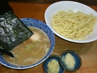 「つけ麺（並）￥700＋味玉￥100＋にんにく￥50＝￥850」@きんの写真