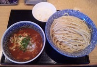「【限定】 カニトマトつけ麺：800円＋大盛り：100円」@麺屋 一燈の写真