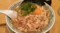 「肉そば＋替え玉」@丸源ラーメン 鴨居店の写真