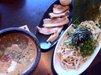 「シビカラ味噌つけ麺(全部のせ)」@麺彩 ぎんやの写真