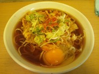 「天玉そば　390円」@めん処一ぷく 新座店の写真