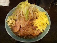 「あかつき麺 650 + チーズ 50」@麺や あかつきの写真