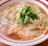 「９月限定　２色ワンタン麺(900円)」@MENYA 食い味の道有楽の写真