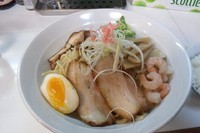 「＜限定＞塩海老あえそば」@中華そば 無限の写真