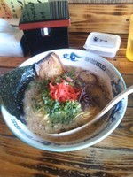 「らぁめん　替え玉＋明太子」@成竜 平和橋通り店の写真