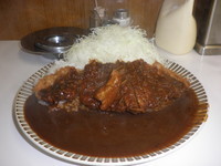 「カツカレーライス（６８０円）」@キッチン南海の写真