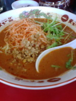 「こってりタンタン麺」@天下一品 末広店の写真