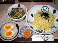 「玉子ざるらーめん　800円」@与ろゐ屋の写真