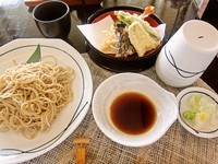 「天ざる(1180円)」@SOBA ORIANの写真