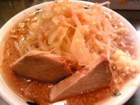 「らーめん オープン記念100円(ニンニクヤサイアブラ）」@らーめん大 竹ノ塚店の写真