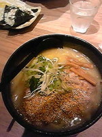 「らぁめん（塩）」@らぁめん銀波露 新千歳空港店の写真