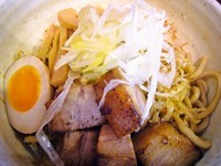 「煮干し汁なし・並（650円）」@らーめん 破顔の写真